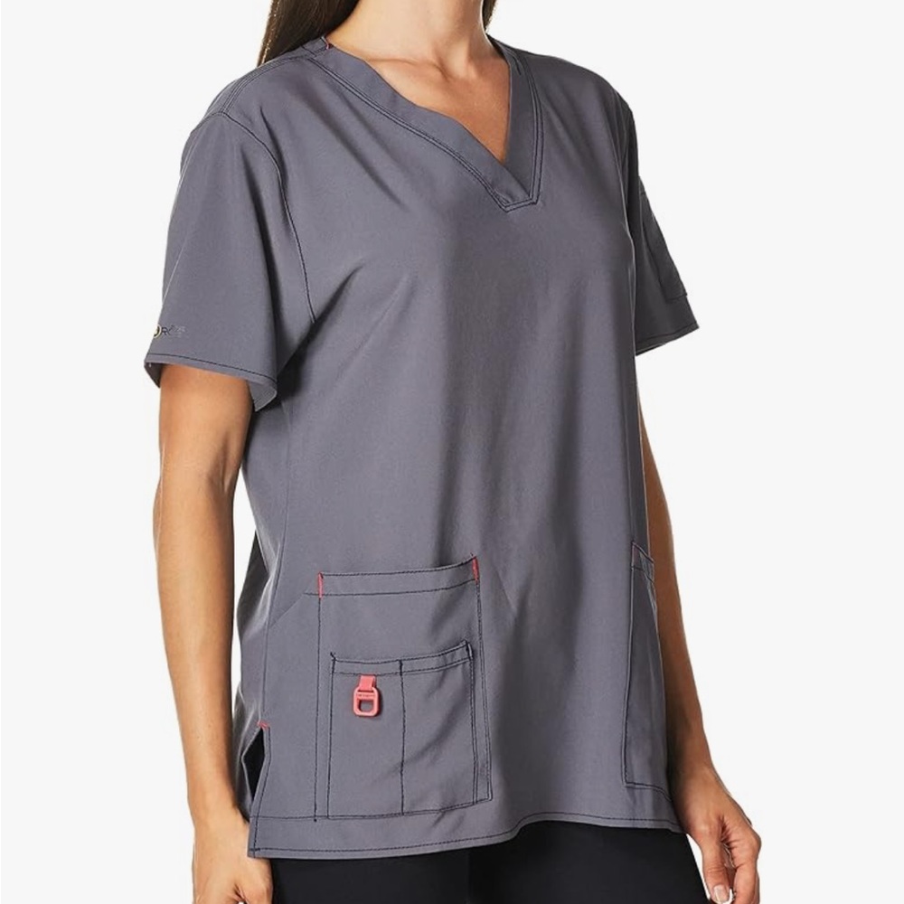 CARHARTT MODERN FIT SCRUBS SET Sz L color: Pewter - Picture 7 of 15